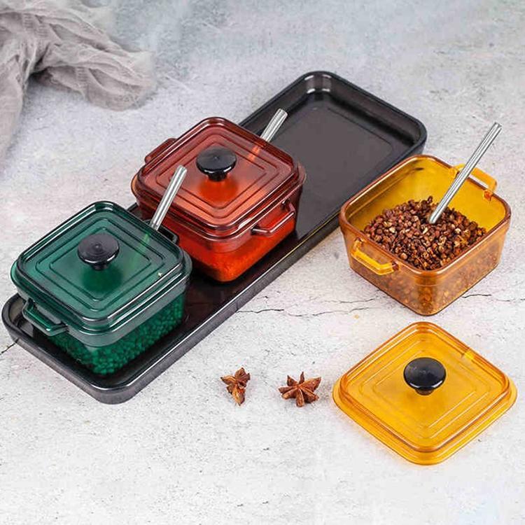 調味料入れ セット 調味料容器 ストッカー 収納ケース キッチン収納 保存容器 スパイスボトル　塩 胡椒 香辛料 砂糖 醤油
