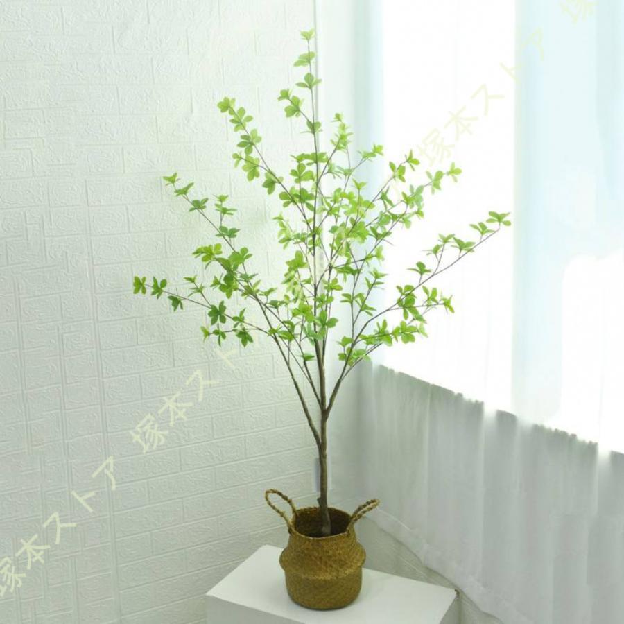 観葉植物 フェイクグリーン インテリア 人工観葉植物 造花 鉢植え デコレーション おしゃれ ギフト 人工葉っぱ 大型 緑葉 本物そっくり 観葉樹 人工植物装飾