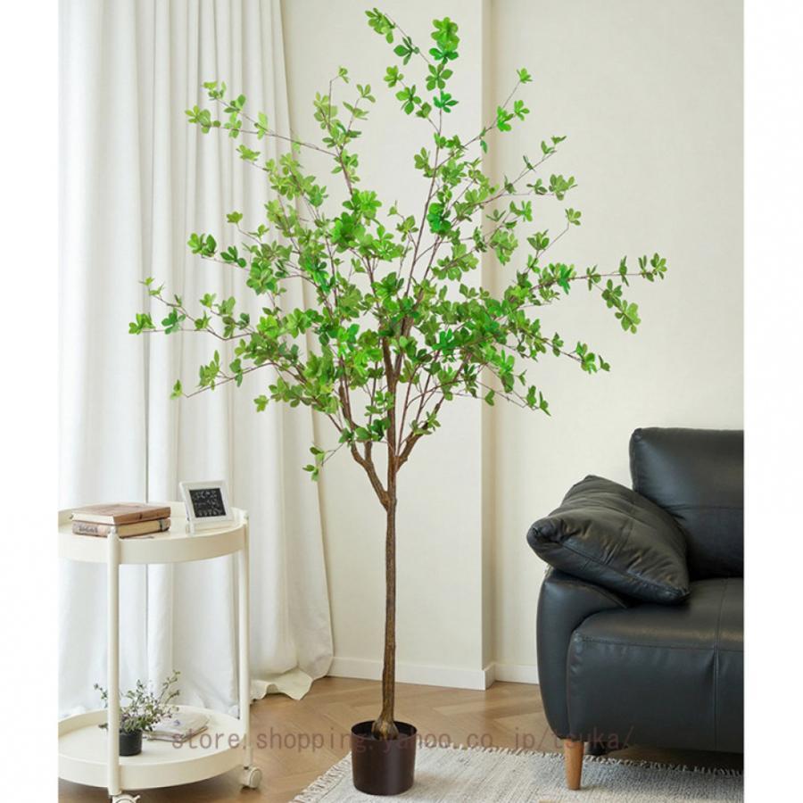 フェイクグリーン 水やり不要 枯れない 害虫が発生しない 人工観葉植物 ドウダンツツジ インテリア オフィス おしゃれ 癒し 盆栽植物 平和の象徴の木 リアル 6,297円