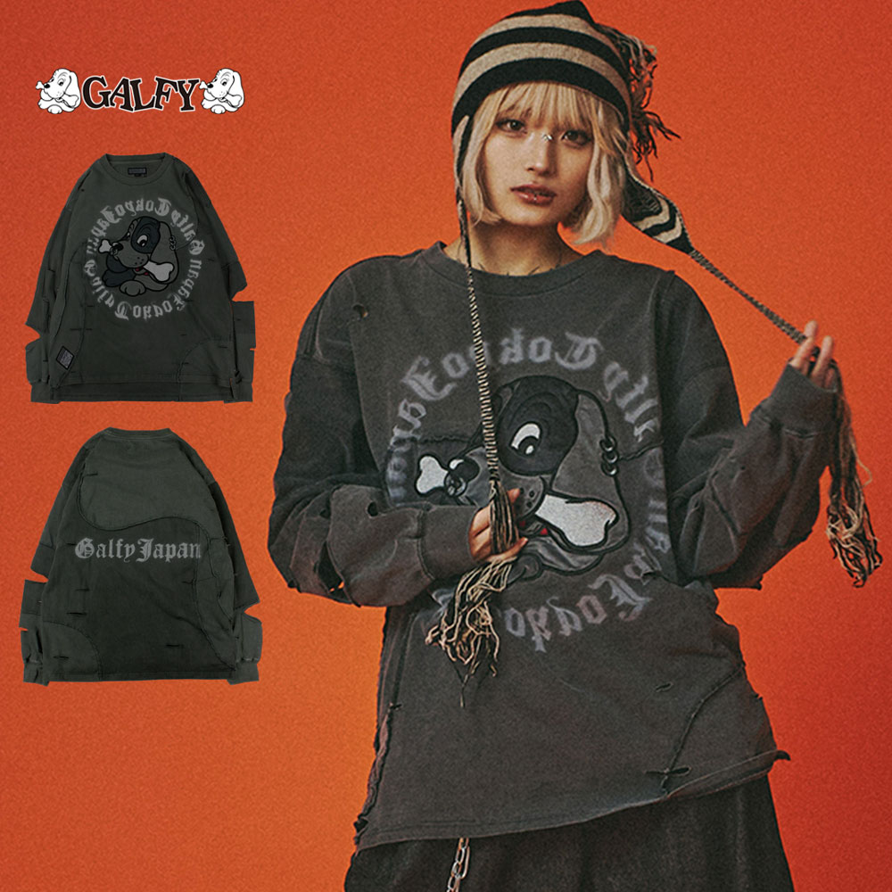 GALFY ガルフィー ガルフィ ロンT メンズ ブランド おしゃれ 長袖Tシャツ ユニセックス 刺繍 プリント ロゴ いぬ イヌ 犬 キャラクター 大きいサイズ ゆったり プリント L XL LL ブラック 20代 30代 40代 ユニセックス 男性 男 服 秋 冬 春 春服 ファッション [151021] 楽天市場】【送料無料】GALFY ガルフィー ガルフィ ロンT メンズ