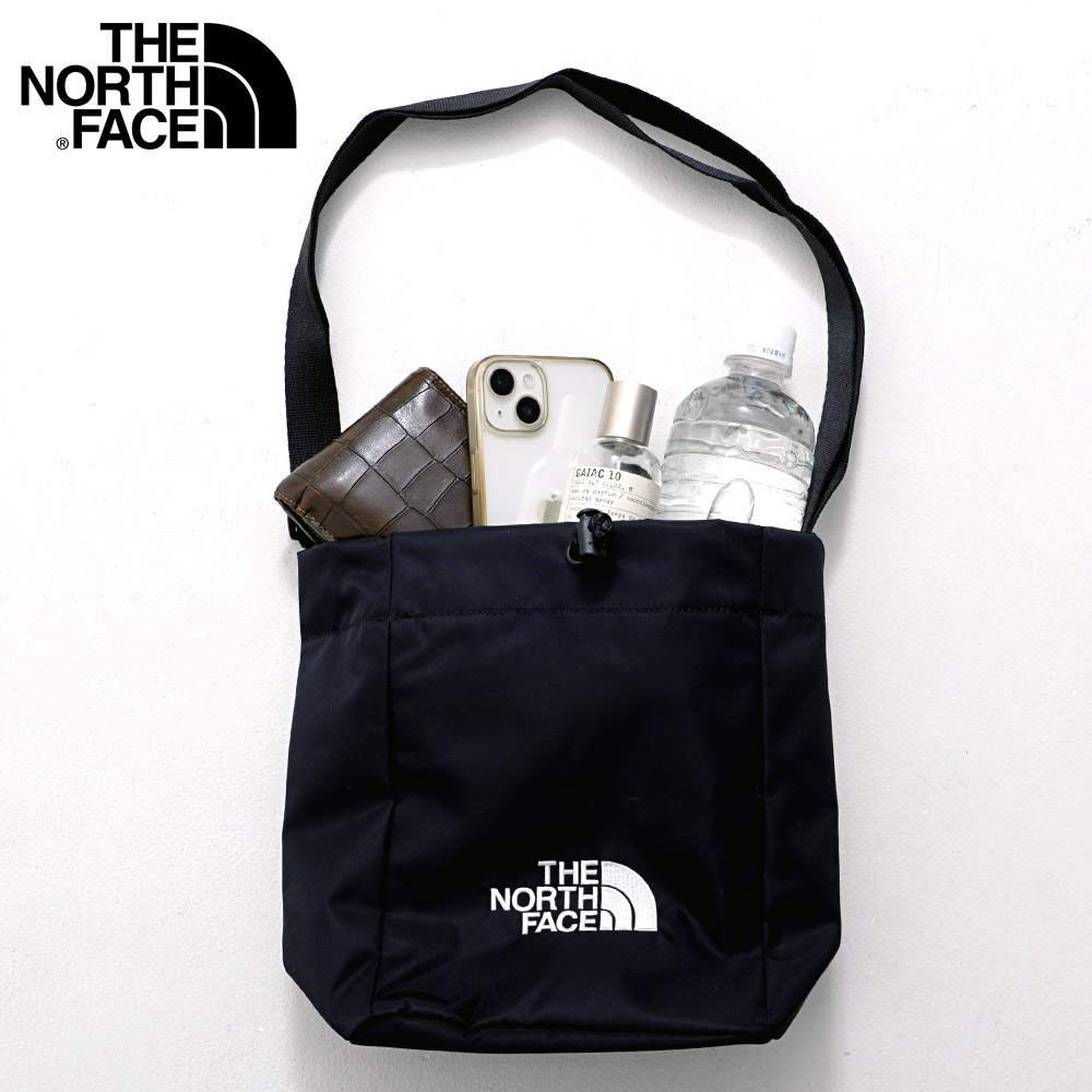 ノースフェイスミニトートバッグ ショルダーバッグ シルバー THE NORTH FACE ノースフェイス ショルダーバッグ 2way