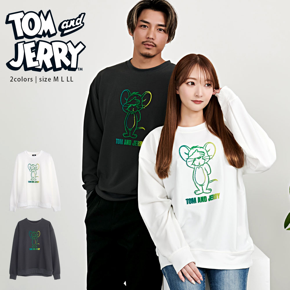 楽天市場】【送料無料】トレーナー メンズ TOM&JERRY トムと