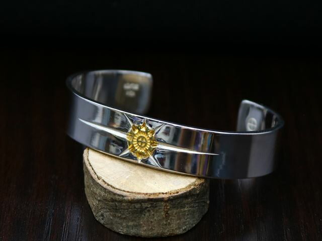 T.M. 様 STERLING SILVER ターコイズバングル LMC刻印