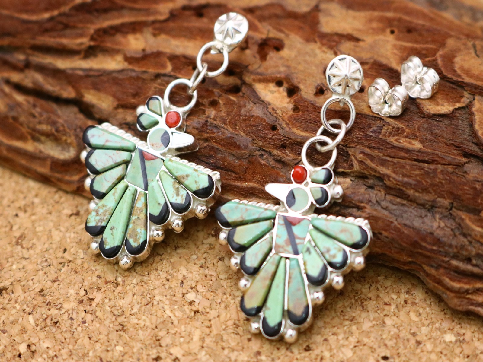 楽天市場】インディアンジュエリー ズニ族 ミッキー キャラクター