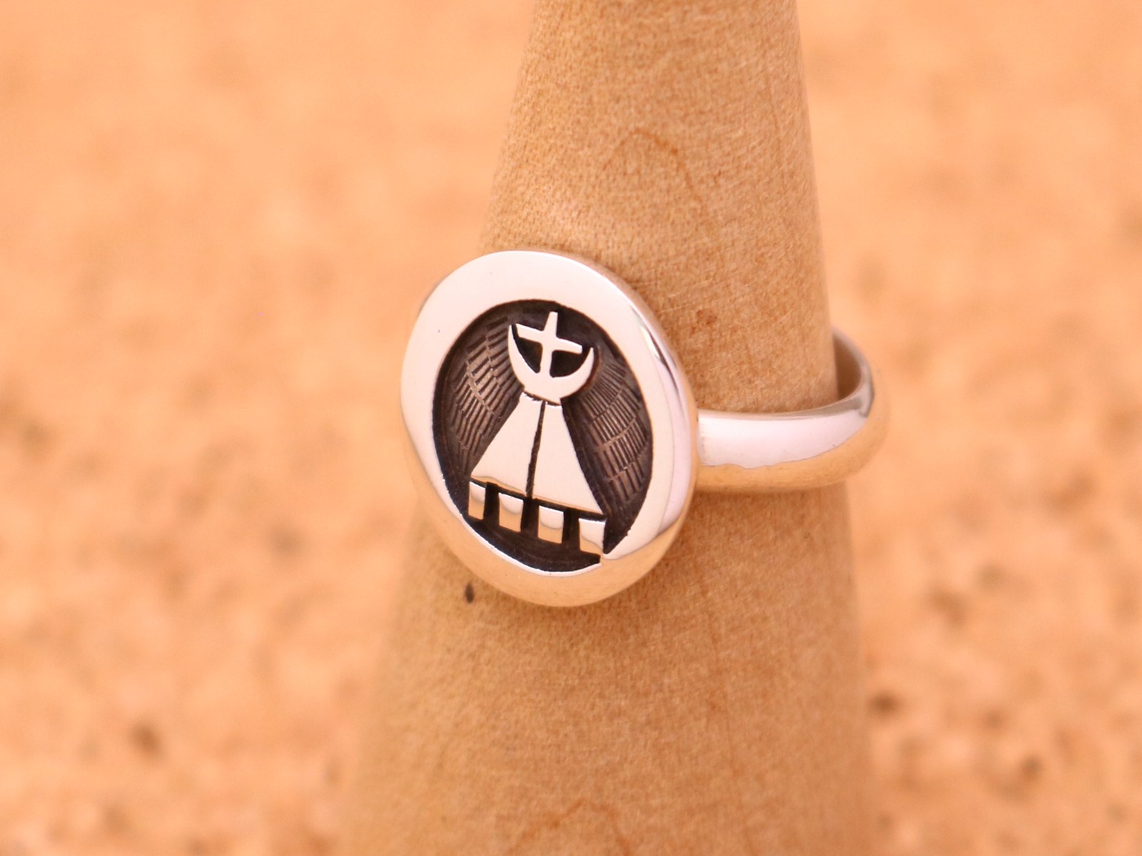 楽天市場】インディアンジュエリー ホピ族 Lucion Koinva (ルシオン