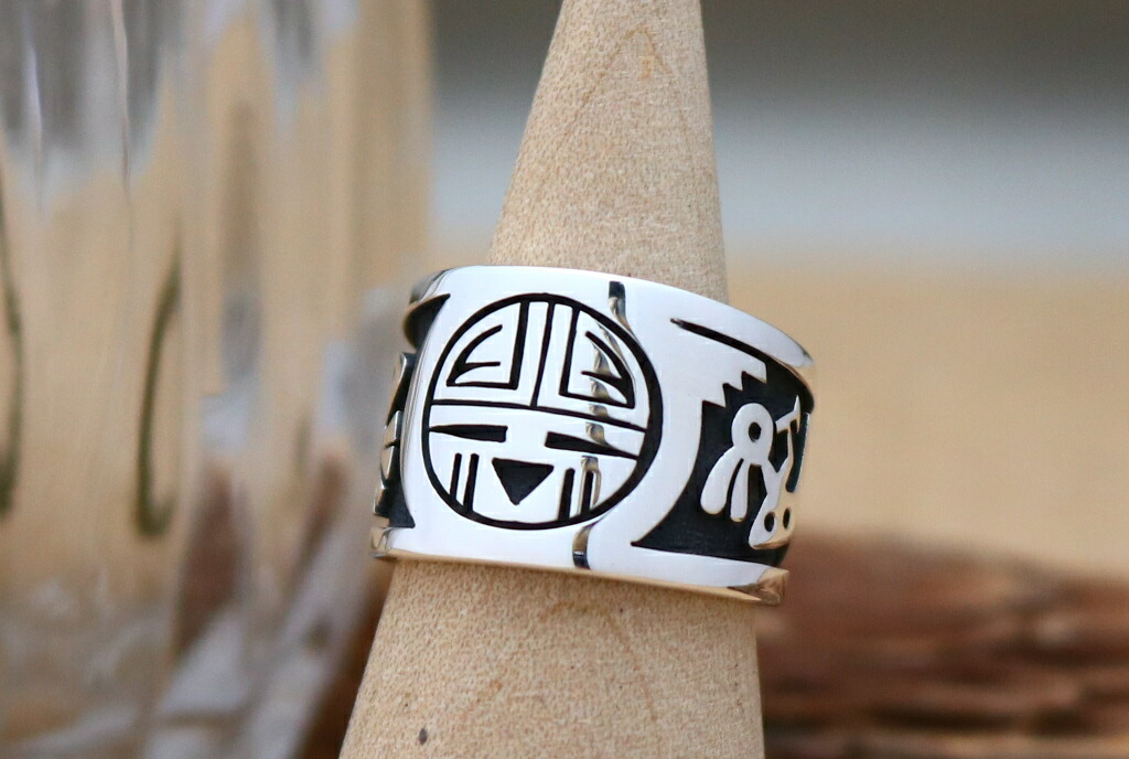 楽天市場】インディアンジュエリー・ホピ族 Gary & Elsie