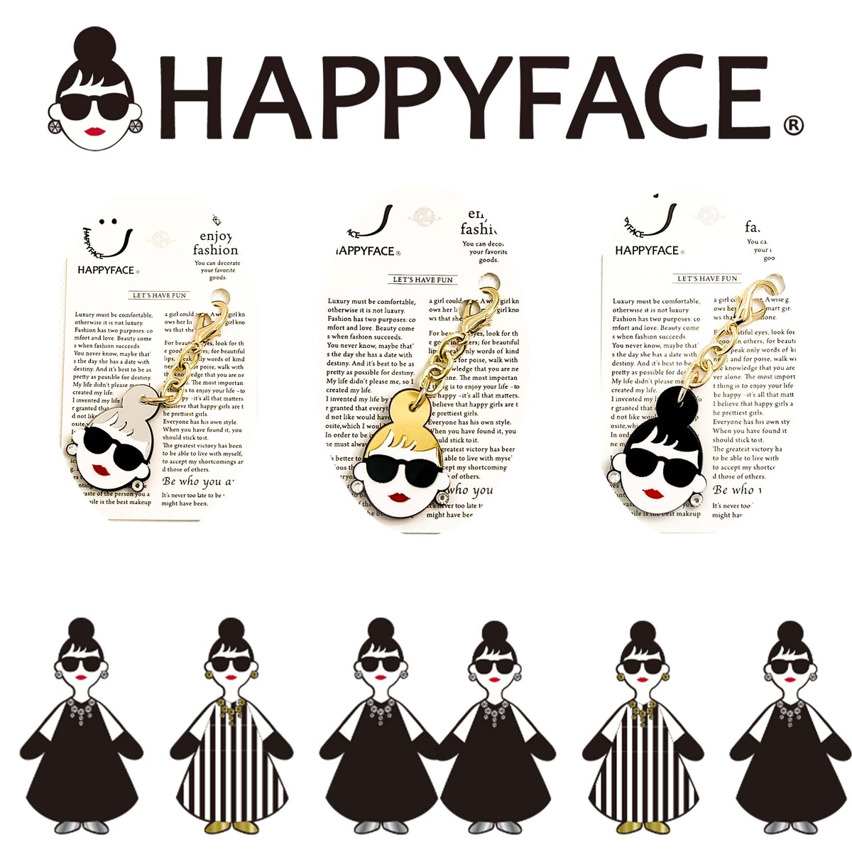 楽天市場】【HAPPY FACE】ハッピーフェイス EMMAちゃん スパンコール T