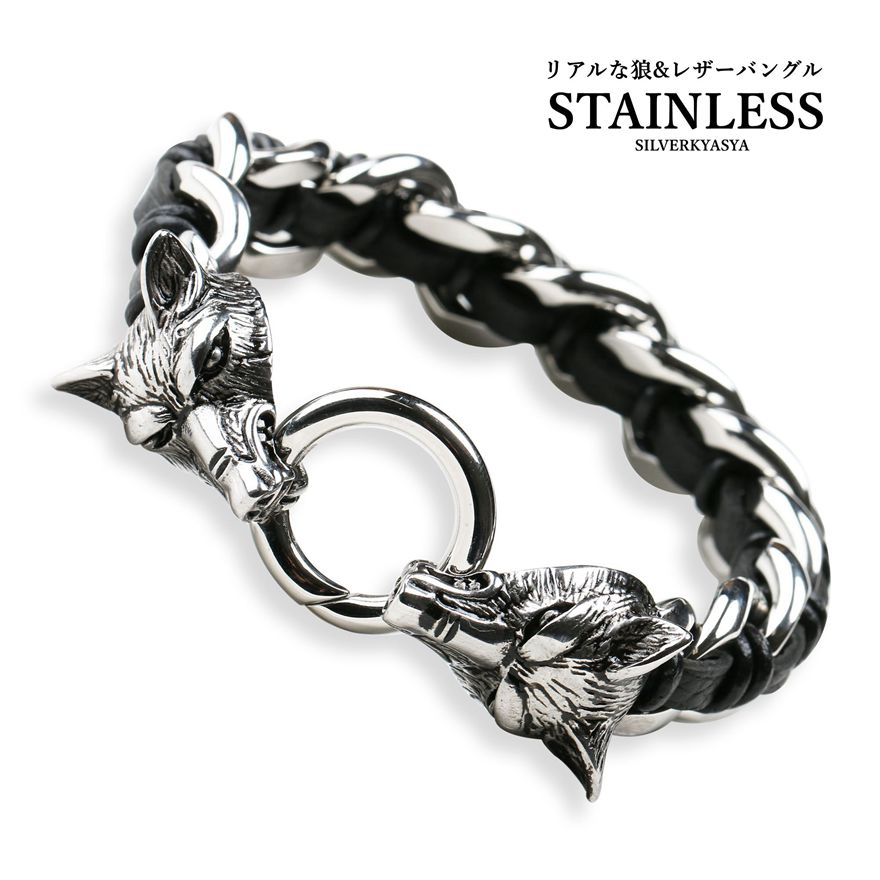 楽天市場】316L ステンレス トカゲ ブレスレット 立体的な蜥蜴 尻尾を