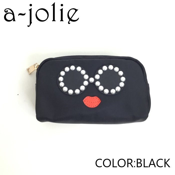 アジョリー　メガネケース　サングラスケース　新品 楽天市場】送料無料 【a-jolie】アジョリー パールサングラス