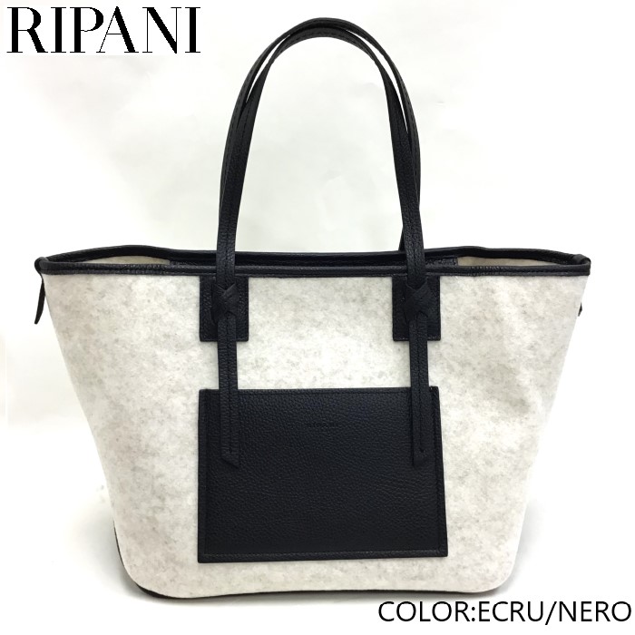 楽天市場】RIPANI (リパーニ) キャンバス×牛革 ステッチトート