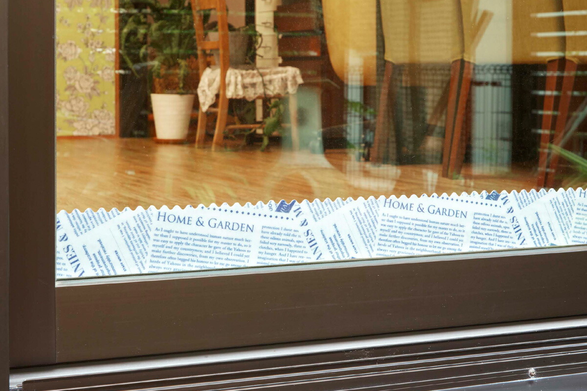 楽天市場 結露吸水テープ 両面柄 トラベル結露防止 柄入り かわいい 寒さ対策洗える 結露対策 冬対策 結露水滴 シート テープ 吸水 エルル