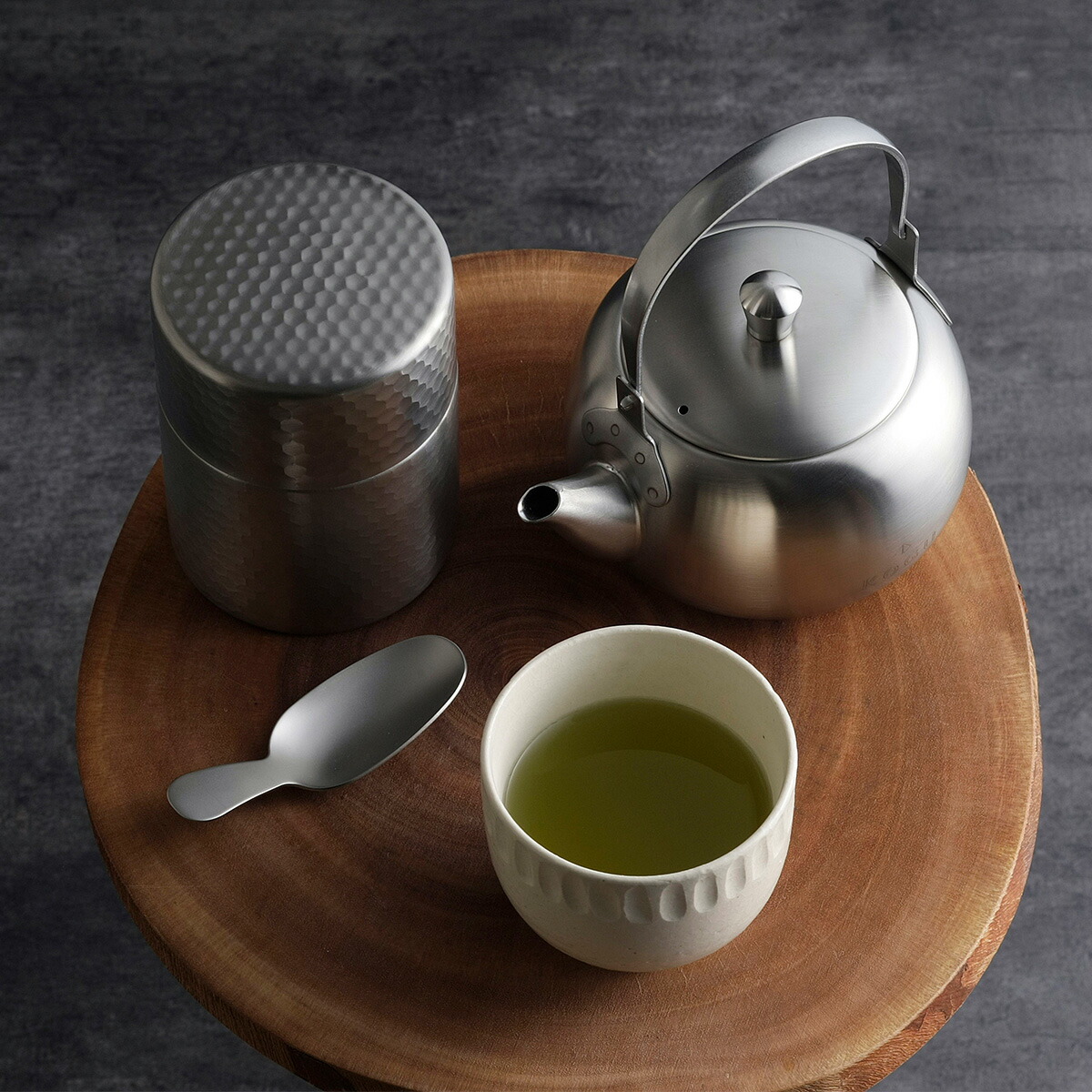 楽天市場 茶考具 茶さじ日本製 ステンレス お茶 日本茶 紅茶緑茶 オシャレ スタイリッシュコンパクト 下村企販 Kogutea スプーン さじ エルル