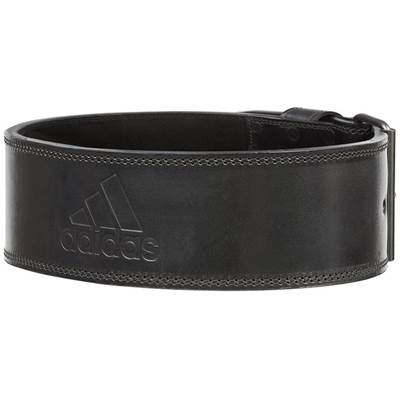 adidas アディダス レザーウェイトベルト BLK L ADGB12297 | スポーツ 運動 筋トレ フィットネス トレーニング 筋力トレーニング エクササイズ ウエイト リフティング レザー ベルト ウエイトトレーニング ベルト ボディーケア ストレス解消|SIMONS STORE
