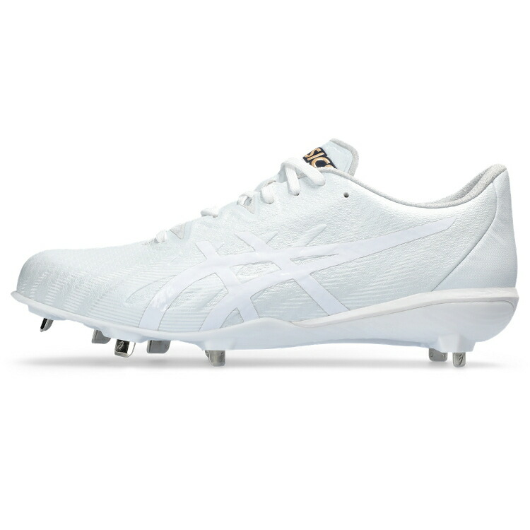 asics アシックス TBD GOLDSTAGE I-PRO MA 3 WHITE/WHIT 28 1123A048 110 | スポーツ 運動 アウトドア 靴 シューズ メンズ 男性 レディース 女性 ユニセックス スパイクシューズ 野球 ベースボール 軽量 スパイク 反発力 人工皮革 機能性 練習 試合 ホワイト 28cm|SIMONS STORE