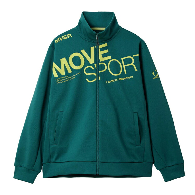 DESCENTE デサント 【ＡＣＴＩＶＥ ＳＵＩＴＳ】鹿の子ジャージ ジャケット グリーン S ST5FJG10M GR00 | スポーツ ファッション ボトムス パンツ ズボン ロングパンツ ロング丈 ジャージ ストレッチ性 伸縮性 吸汗 UVカット 紫外線対策 トレーニング スポーツウェア｜SIMONS STORE