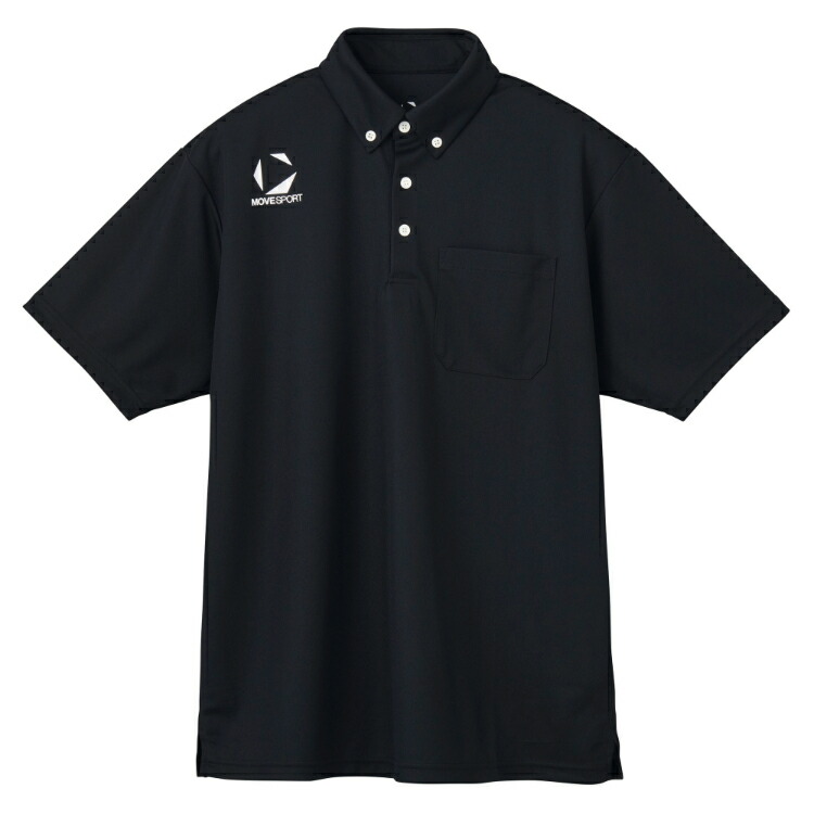 DESCENTE 枯山水 ショートスリーブシャツ　半袖　ポロシャツ　総柄 ムーブスポーツ MOVESPORT ジャガードグラフィック 半袖シャツ