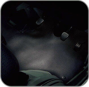 HONDA ホンダ ACTY TRUCK アクティ トラック ホンダ純正 フットライト (2015.10～仕様変更)( 08E10-TP8-000 ) | ライト 車 内装 室内 イルミネーション イルミ 後付け 照明 アクセサリー ポイント消化