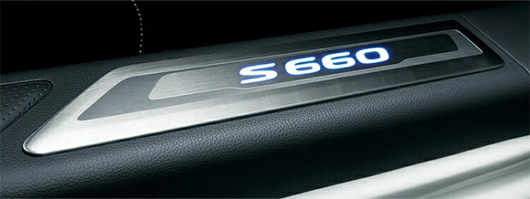 HONDA ホンダ 純正 S660 サイドステップガーニッシュ 2018.5～仕様変更 08E12-TDJ-000