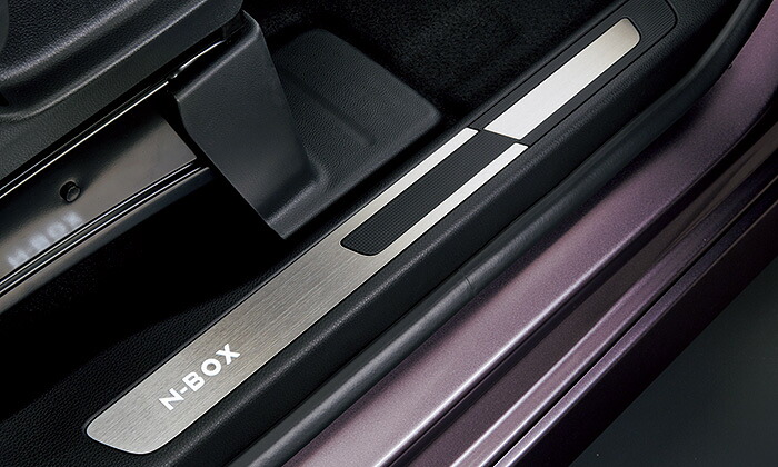 HONDA ホンダ 純正 NBOX N-BOX エヌボックス サイドステップガーニッシュ ベンチシート 2017.8～仕様変更 08E12-TTA-A20