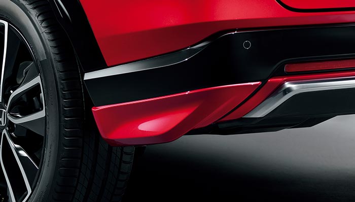 HONDA ホンダ 純正 リアロアースカート プレミアムクリスタルレッドメタリック R-565M 08F03-3M0-030 | VEZEL ヴェゼル RV3 RV4 E:HEV EHEV RV5 RV6 honda純正 ホンダ純正 リヤスポイラー リアスポイラー リア スポイラー リヤ エアロ おすすめ エアロパーツ 外装 車 部品|SIMONS STORE