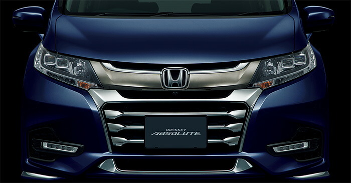 HONDA ホンダ 純正 ODYSSEY オデッセイ フロントミドルグリル クロームメッキ 2017.11～仕様変更 08F21-T6A-000A