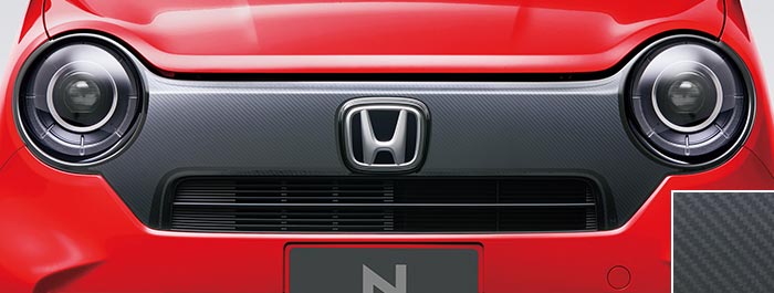 Honda ホンダ 純正 デカール フロントグリル カーボン 08f31 T4g E00c Honda純正 ホンダ純正 None N One Nワン エヌワン Jg3 Jg4 ステッカー おしゃれ エクステリア 車用品 カー用品 車 部品 外装 パーツ ポイント消化 Bla Org Bw