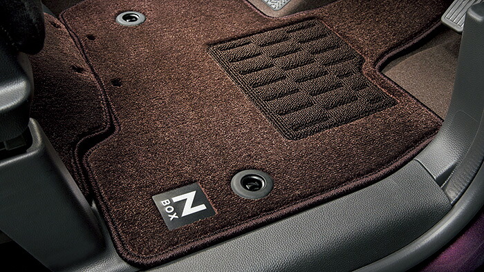 HONDA ホンダ 純正 NBOX N-BOX エヌボックス フロアカーペットマット デザインタイプ/スロープ仕様車 車いす専用装備非装着車 用 2018.4～仕様変更 08P16-TTE-020 | JF3 JF4 NBOXカスタム N-BOXカスタム Nボックス フロアマット カーマット 床 車 交換 フロア カー マット