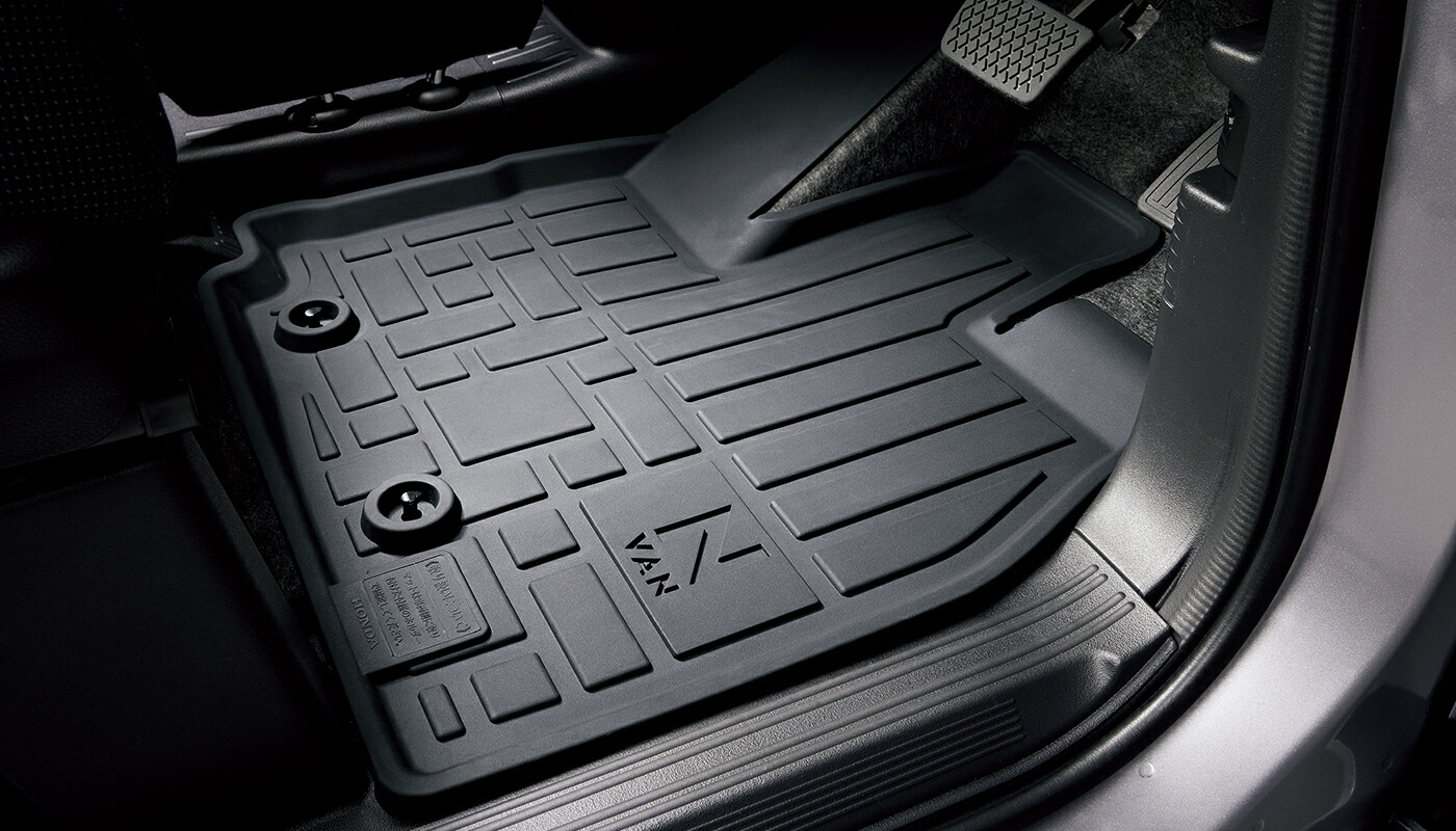HONDA ホンダ 純正 オールシーズンマット CVT車用 08P18-TXA-010C | HONDA純正 ホンダ純正 N-VAN NVAN Nバン エヌバン JJ1 JJ2 車 自動車 内装パーツ 内装 インテリア フロアマット カーマット オールシーズン 汚れ防止 ラバーマット ゴムマット カスタム カスタマイズ 取付｜SIMONS STORE