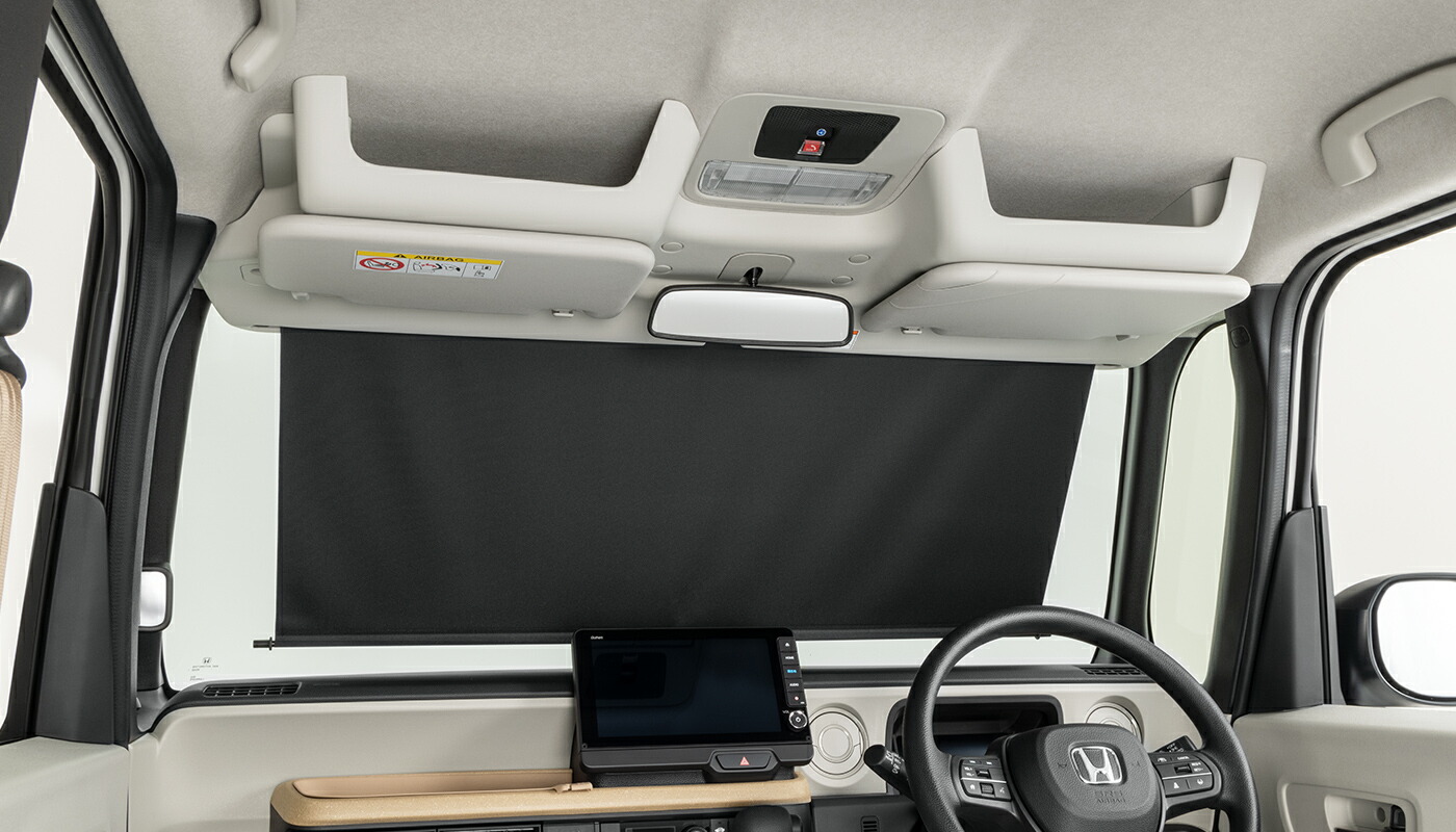 楽天市場】HONDA ホンダ サンシェード内蔵大型ルーフコンソール N-BOX