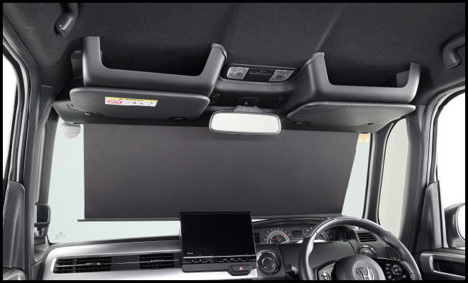 楽天市場】HONDA ホンダ 純正 サンシェード内蔵大型ルーフコンソール N