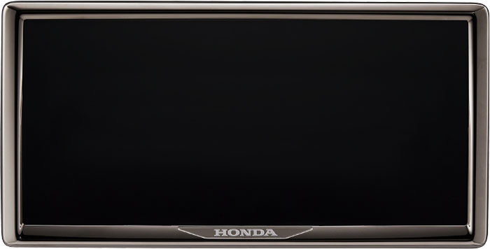 HONDA ホンダ 純正 ライセンスフレーム + ナンバープレートロックボルト ダーククロームメッキタイプ 08Z01-PD1-000M | CIVIC シビック FL1 honda純正 ホンダ純正 ナンバーフレーム ナンバープレートリム ナンバー 枠 DIY おしゃれ かっこいい 外装 アクセサリー パーツ｜SIMONS STORE