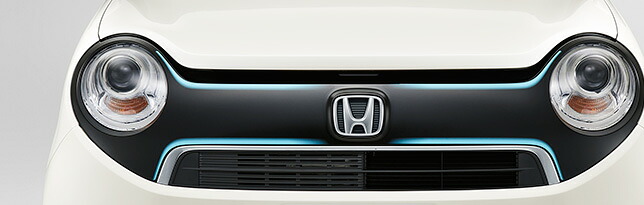 HONDA ホンダ NONE N-ONE エヌワン ホンダ純正 デカール フロントグリル用(左右分割 2点セット) Hi-TECH 2012.11~次モデル||