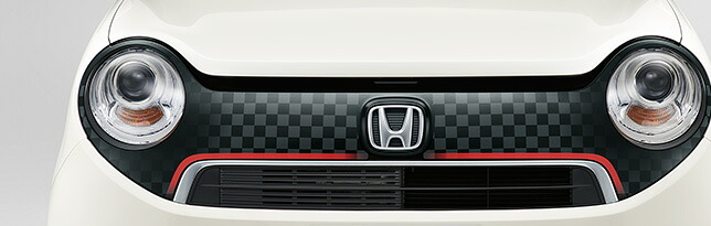 HONDA ホンダ NONE N-ONE エヌワン ホンダ純正 デカール フロントグリル用（左右分割 2点セット） チェッカー 2012.11～次モデル|| 18,975円