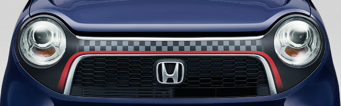 HONDA ホンダ NONE N-ONE エヌワン ホンダ純正 デカール フロントグリル チェッカー2 2015.7～次モデル