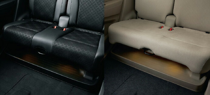 HONDA ホンダ NWGN N-WGN エヌワゴン ホンダ純正 リアシートアンダートレイイルミネーション /LEDアンバー照明 2013.11～次モデル｜SIMONS STORE