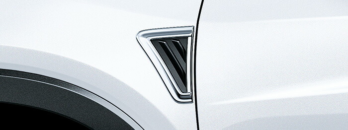 HONDA ホンダ VEZEL ヴェゼル ホンダ純正 フェンダーガーニッシュ（クロームメッキ／左右セット） ハイブリッド車用【 2013.12～次モデル】｜SIMONS STORE