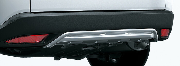HONDA ホンダ VEZEL ヴェゼル ホンダ純正 ロアガーニッシュ(高輝度シルバー) リア用 2014.10~次モデル | リア ロアガーニッシュ リア用 ロア リヤ ガーニッシュ リヤガーニッシュ リヤ用 リアガーニッシュ ホンダ純正 取り付け おすすめ 車 外装 車用品 部品 パーツ