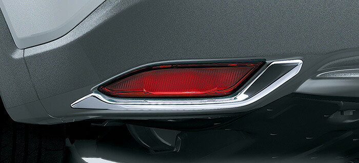 HONDA ホンダ VEZEL ヴェゼル ホンダ純正 バンパーガーニッシュ(クロームメッキ) リア用/左右セット【 2015.4~次モデル】