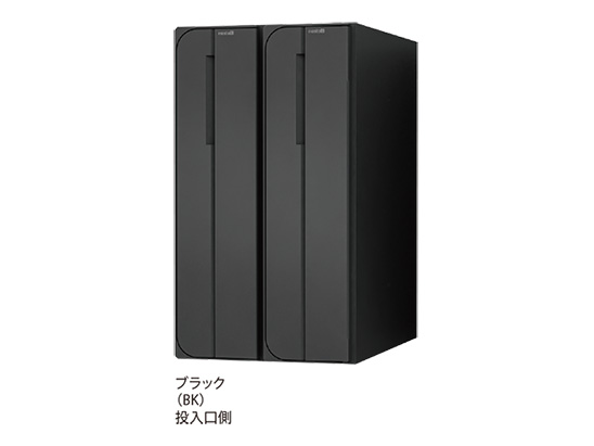 NASTA ナスタ ポスト D-ALL 2戸 ラッチ錠 ブラック 200&times;360&times;335.8 KS-MB3102PU-2-RT-BK | KS-MB3102PU シリーズ メール便 はがき DM パンフレット カタログ 回覧板 郵便受け 郵便ポスト 新聞受け 玄関ポスト メールボックス おしゃれ シンプル｜SIMONS STORE 21,213円