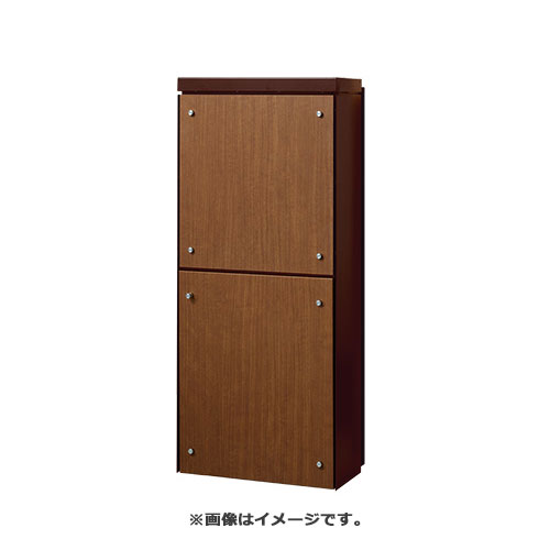 NASTA ナスタ 貫通配達ユニット 本体 ダークブラウン 奥行標準タイプ67mm以下 ダクト部 奥行100~116mm フロントパネルシート ミディアムウォールナット KS-ATSB002-DB-111-D | KS-ATSB002 シリーズ 宅配ポスト 宅配BOX 宅配収納BOX 配達ボックス 配達BOX 宅配ロッカー|SIMONS STORE