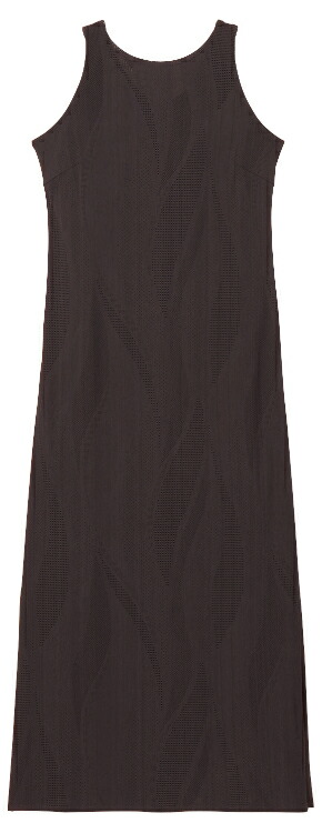 speedo スピード LACE DRESS コゲチャ S SAW62630 KC | スポーツ ワンピース ノースリーブ スリーブレス 袖なし ロング丈 ロングワンピース Aライン リラックスウエア タウンウエア ウェア ウエア 水泳 アパレル レディース|SIMONS STORE