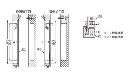 SUGATSUNE スガツネ工業 三次元調整機能付隠し丁番 金物 LAMP 丈夫 DIY