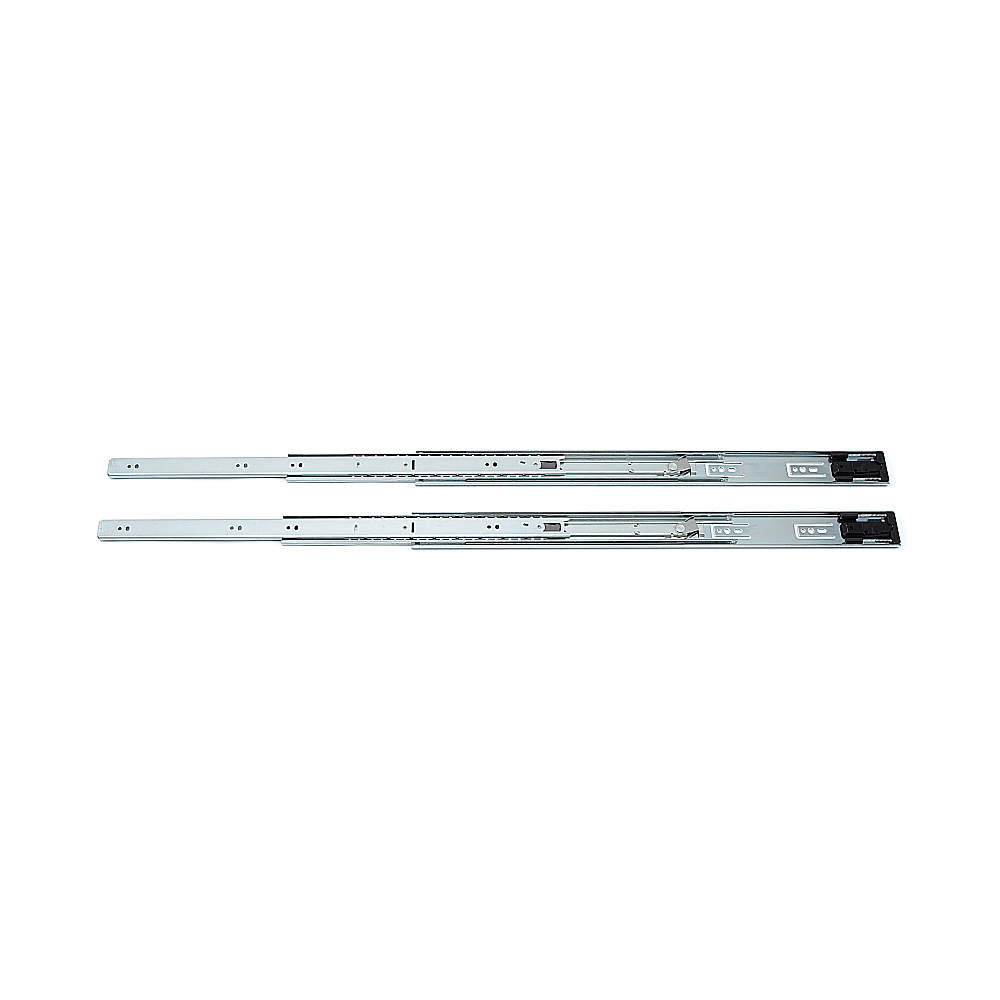 SUGATSUNE スガツネ工業 スライドレール 4638 プッシュオープン機構付 PAT 190-012-472 4638-22 | 建築金物 家具金物 部品 金具 金物 部品交換 スライドレール プッシュオープン 取付金具 引き出し チェスト 家具 DIY 3段引 横付け