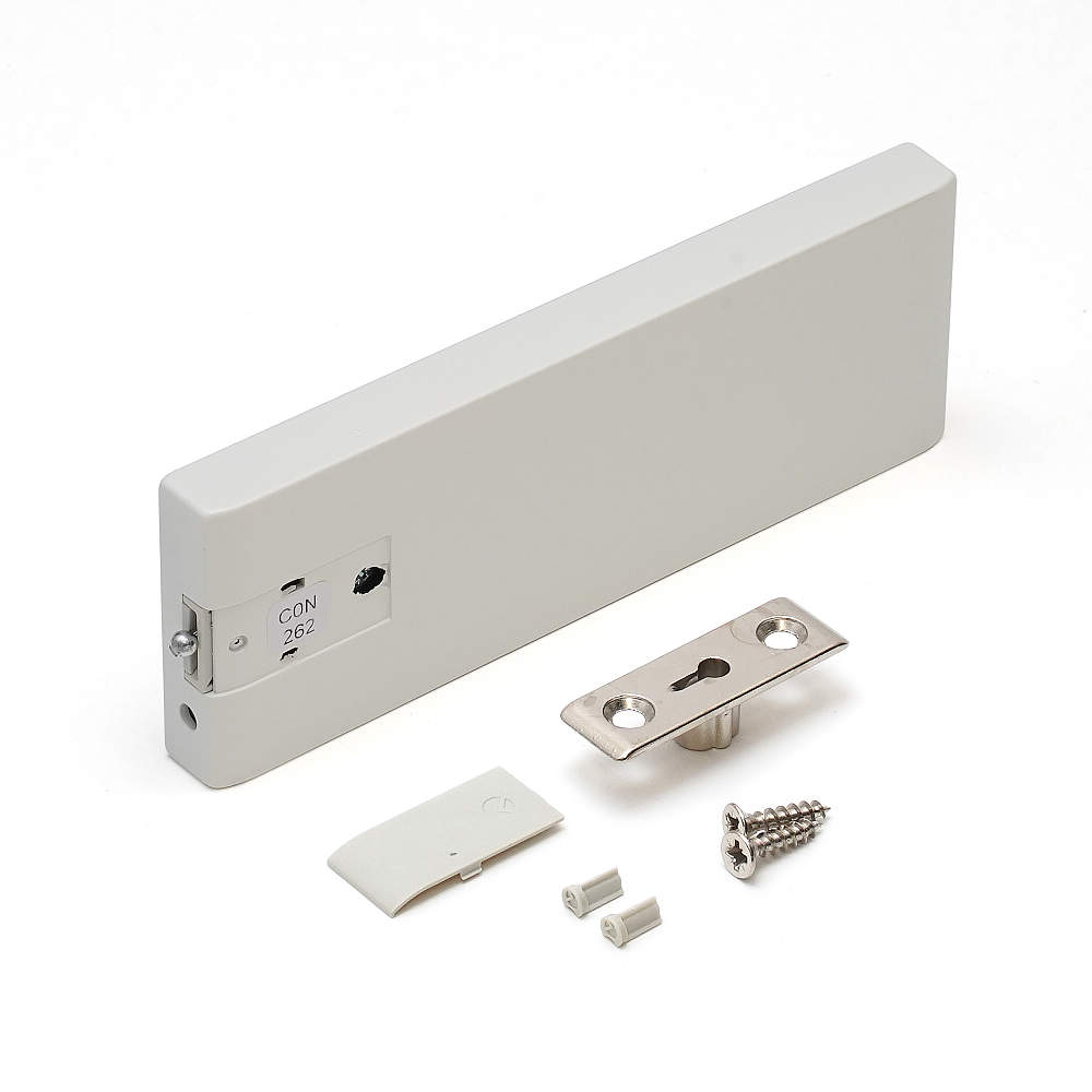 SUGATSUNE スガツネ工業 ワイヤーステー IT472型 PAT.P ホワイト 180-034-598 IT47220020AE-N262 | 建築金物 家具金物 部品 金具 金物 ラプコン ワイヤーステー セルフクローズ ソフトダウン 取付金具 扉金物 扉部品 収納家具 下開き扉