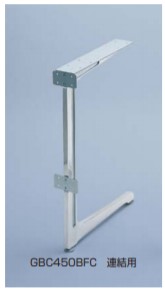 SUGATSUNE スガツネ工業 コの字ベース GBC型 幕板取付金具付 右用 200-892-331 GBC450AFR | LAMP アルミニウム合金 家具関連金物 建築金物 脚 部品 金物 取り付け 組み立て 家具 机 会議用テーブル オフィス 会社 学校