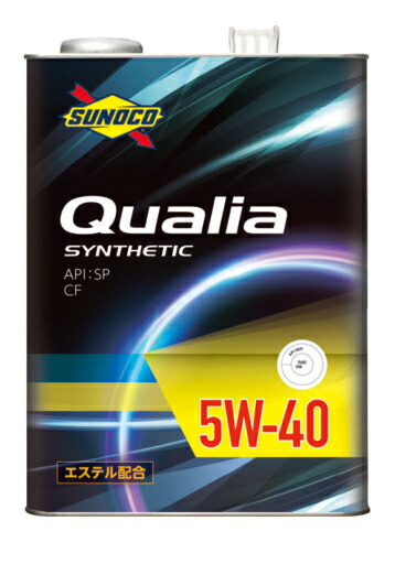 送料無料 Sunoco スノコ エンジンオイル Qualia クオリア 5w 40 l缶 5w40 l リットル ペール缶 オイル 交換 人気 オイル缶 油 エンジン油 車検 車 オイル交換 ポイント消化 美しい Www Hammondscos Com