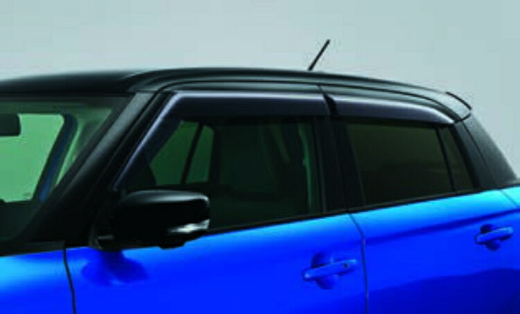 SUZUKI スズキ 純正 ドアバイザー ACCJ 99120-69T00 | SWIFT スイフト 車用品 カー用品 カーパーツ 内装部品 内装パーツ フロアマット 車種別 カーマット 床 フロア カー マット 車種専用 車内 車種別 汎用 シンプル 雨除け 換気 便利 紫外線カット|SIMONS STORE