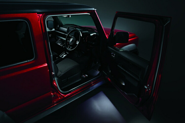 SUZUKI スズキ 純正 ドアランプ DANV 99213-77R91 | JIMNY NOMADE ジムニーノマド 車用品 カー用品 車 自動車 カーパーツ 外装部品 外装パーツ 外装 エクステリア 装飾品 装飾パーツ ドレスアップ カスタム 交換 ライト 照明 足元 補助照明 イルミネーション|SIMONS STORE