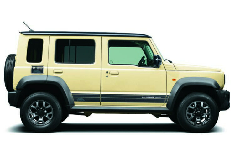 SUZUKI スズキ 純正 サイドデカール ブラック ACAV 99230-80T00-002 | JIMNY NOMADE ジムニーノマド 車用品 カー用品 自動車 部品 パーツ アクセサリー 外装 カスタム ドレスアップ おしゃれ グレードアップ ボディ 車 DIY 転写シート デコレーション ステッカー シール|SIMONS STORE