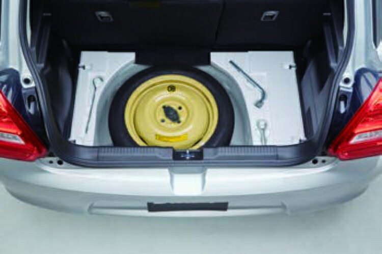SUZUKI スズキ 純正 スペアタイヤ スペアタイヤセット F9F0 99270-68R00 | SWIFT SPORT スイフトスポーツ 車用品 カー用品 パーツ 部品 アクセサリー 車 自動車 安心 便利 純正 ツール 道具 トラブル 緊急 対策グッズ 非常事態 緊急事態 修理 メンテナンス 便利グッズ 収納｜SIMONS STORE